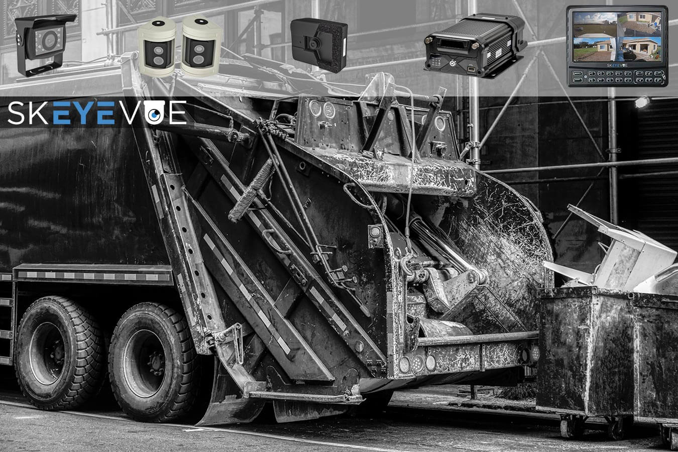 Garbage Truck Backup Cameras