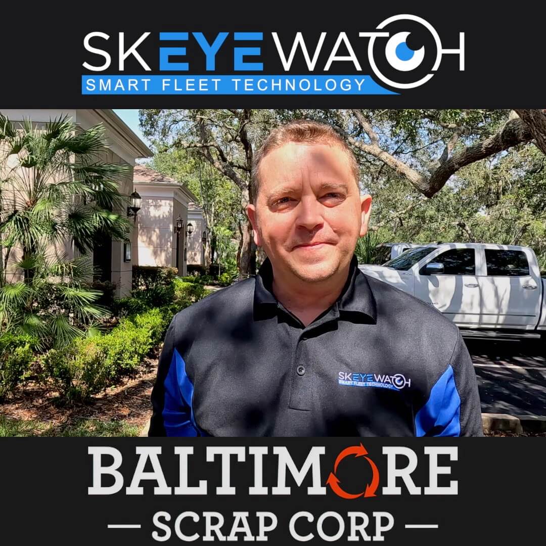 Baltimore Scrap Corp, garbage truck camera system, roll-off truck camera system