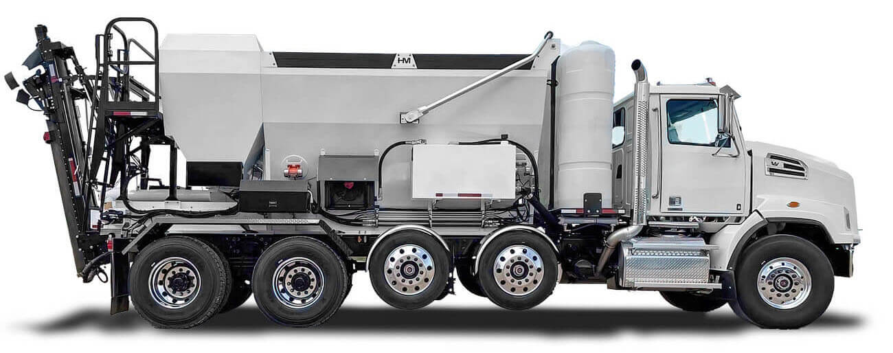 Onsite Volumetric Mobile Concrete Mixer Truck.