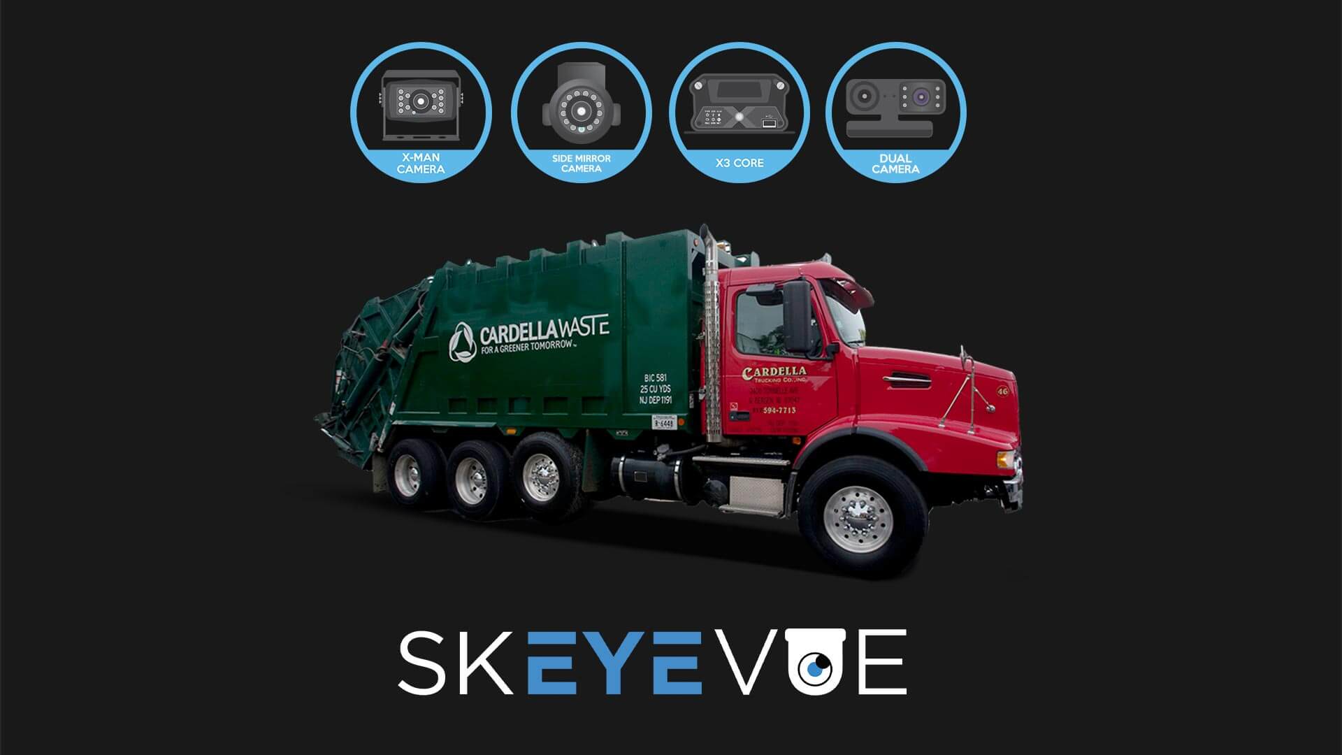 Cardella Waste invest in skEYEvue truck cameras