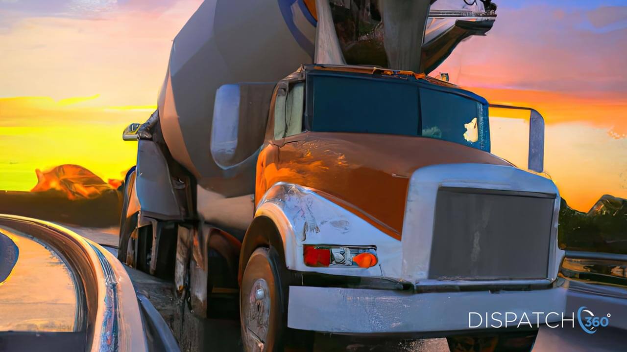 concrete truck dispatching software