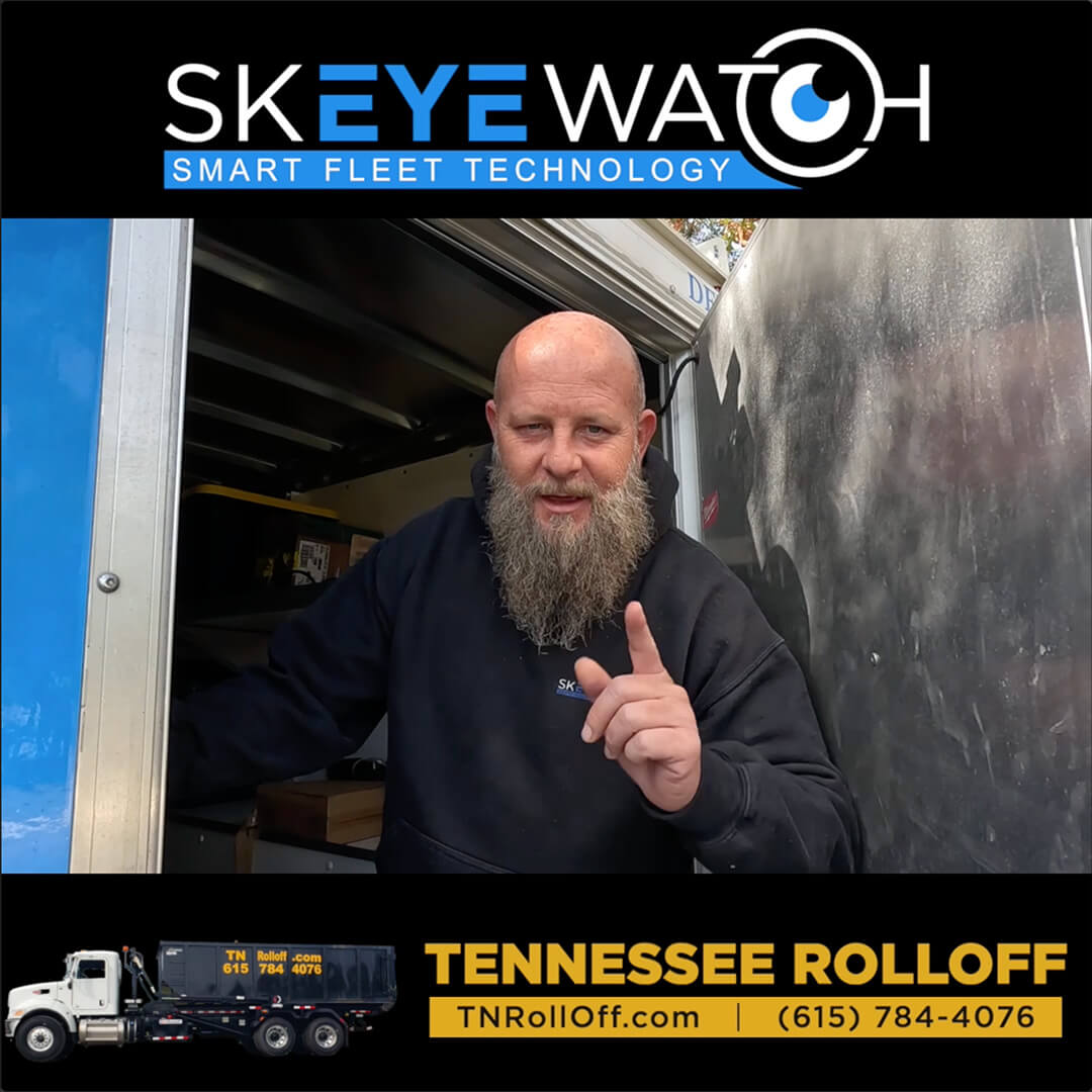roll off truck surveillance camera system