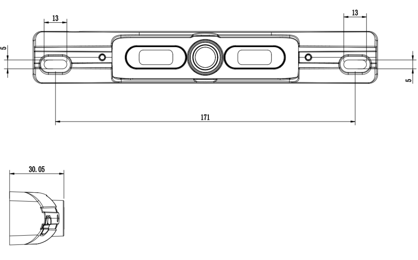 License Plate Backup Camera