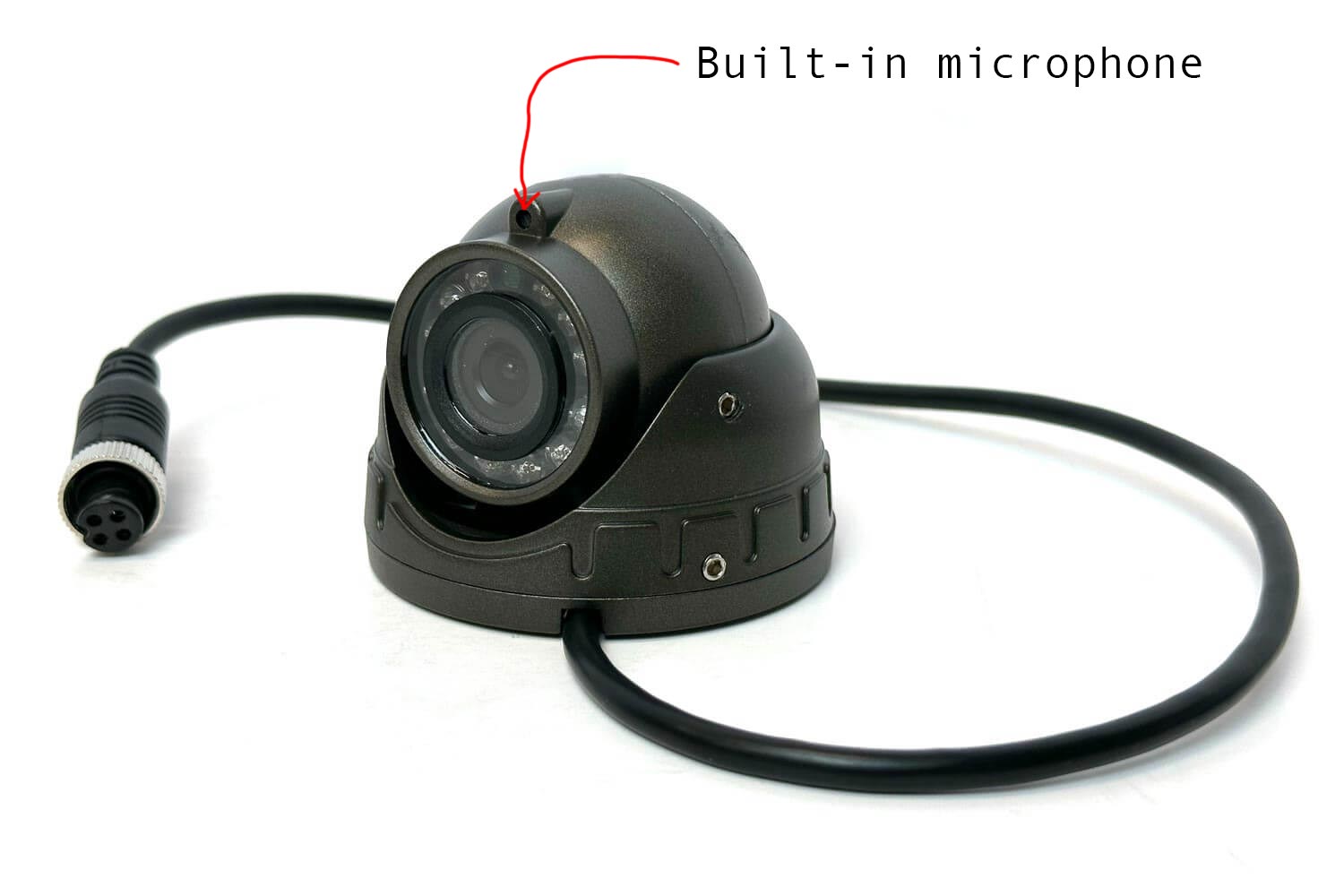Vehicle Dome Camera, microphone