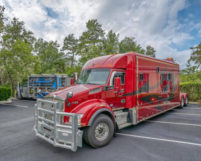 Semi Truck Camera System  Tractor Trailer Cameras - skEYEvue